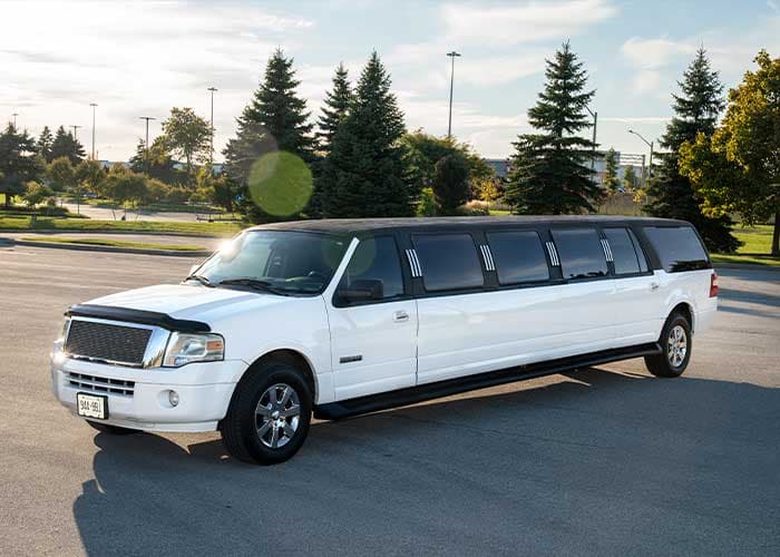 14 Passenger Ford Excursion Limo - View 2