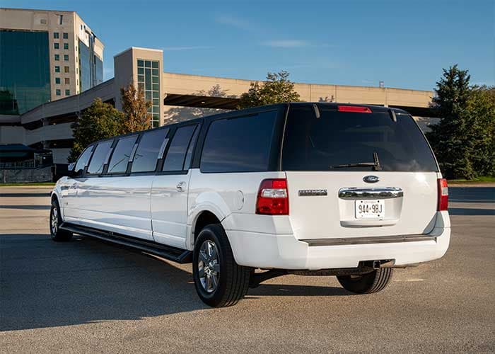 14 Passenger Ford Excursion Limo - View 3